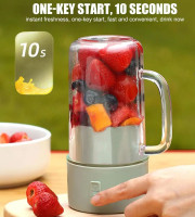 6 Blade Portable Automatic Juicer Cup